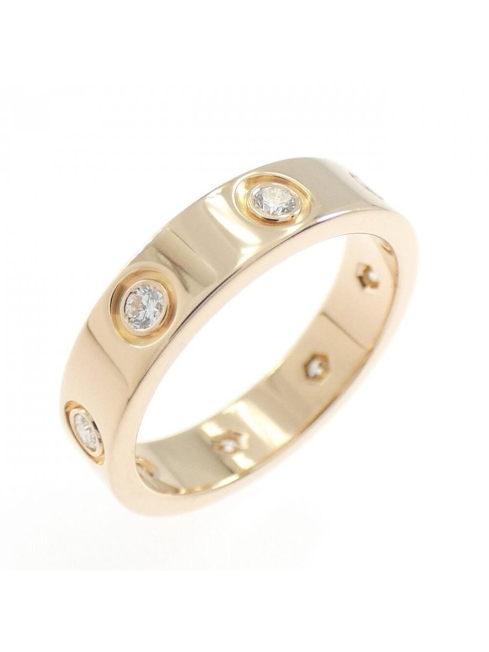 Cartier Mini Love Full Diamond Ring